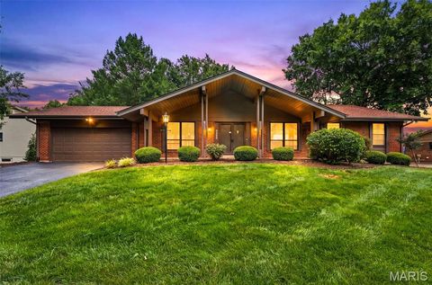 Photo of 1538 Woodroyal West Drive, Chesterfield, MO 63017 (MLS # 26038574)