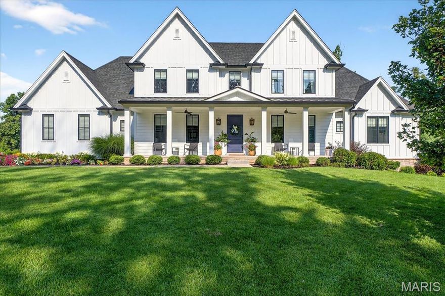 This well-crafted, custom built home sits on nearly a half acre lot in the sought after neighborhood of Hickory Hill. This modern farmhouse style home offers 5 bedrooms, 4 full baths, 2 half baths, 2 laundry areas, open floor plan and finished walk out lower level. Enjoy the multiple outdoor living areas: screened-in porch, front covered patio, new back patio with fireplace and built-in grill station, and lower walk-out patio. Large driveway and oversized 3 car garage features newly finished Epoxy floor and wall mounted storage system. Spacious entry off the garage provides nook with built-in wall of cubbies and drop zone, half bath, and large laundry room with built-in workspace. Welcoming front entry with dining room adorned in grasscloth and wainscoting. All will gather in the expansive kitchen, breakfast room, and living area with 10’ ceilings and gas fireplace flanked with window seats. In the kitchen you will find custom floor to ceiling cabinetry, Quartz tops, stainless-steel appliances, and walk-in pantry with second fridge. Enter the Primary suite through anteroom where you find coffered ceilings and newly renovated luxury bathroom with heated floors. Primary closet has ample storage and custom drawers. Second floor features bonus space, 3 bedrooms, 2 bathrooms, additional laundry room. The Lower Level is filled with natural light and 1700 sqft of finished living space as well as unfinished storage, full bath, and 5th bedroom. Seller prefers November 2025 close date.