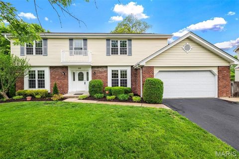 Photo of 157 Spring Leigh Court, Ballwin, MO 63011 (MLS # 26014788)