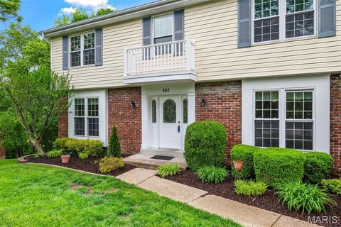 Tiny photo for 157 Spring Leigh Court, Ballwin, MO 63011 (MLS # 26014788)