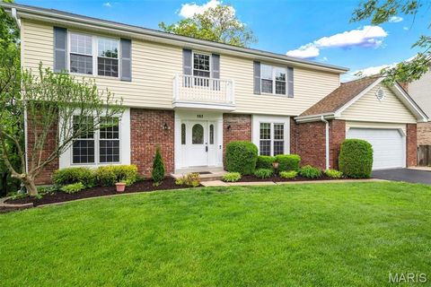 Tiny photo for 157 Spring Leigh Court, Ballwin, MO 63011 (MLS # 26014788)