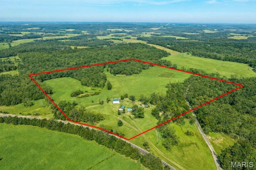 Nestled in Laclede County and conveniently located just minutes from I-44, this beautiful 39-acre farm offers the perfect balance of peaceful country living and easy access to town. Whether you’re dreaming of a private homestead, a recreational retreat, or a well-equipped horse or cattle property, this versatile acreage checks all the boxes. The 1,792 sq ft home features a spacious and functional layout with 3 bedrooms and 2 bathrooms, offering comfortable living and plenty of room to gather, relax, and make it your own. The home is move-in ready while still allowing the opportunity to update and personalize to fit your style and vision. The gently rolling 39 acres boast desirable Highway frontage and include three scenic ponds, two of which are spring-fed. A picturesque mix of open pasture and wooded acreage creates an ideal setting for livestock, hunting, outdoor recreation, or simply enjoying the natural beauty and privacy this property provides. The land is fully fenced and cross-fenced, making it well-suited for cattle or horses. A 30x40 barn with a 20-foot lean-to offers ample space for equipment storage, hay, or future expansion, while the adjoining corral provides a functional setup for working livestock. Whether you’re looking to establish a working farm, enjoy outdoor pursuits, or escape the hustle and bustle while remaining close to modern conveniences, this property delivers space, versatility, and a true country lifestyle just minutes from town and interstate access.