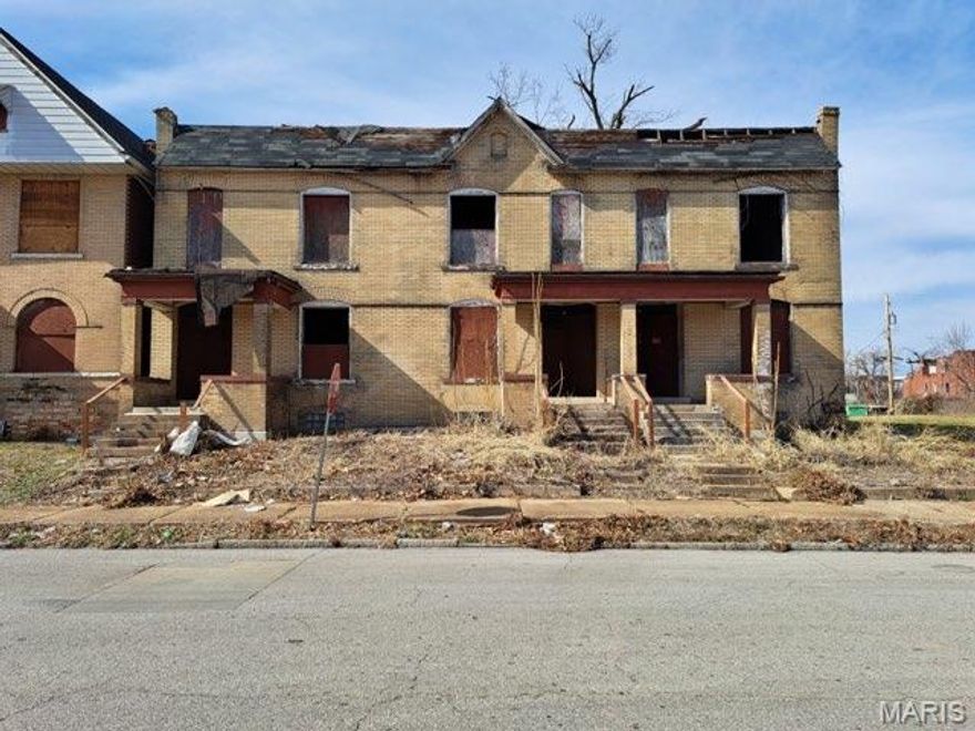 If you're looking to invest in Fountain Park,  here's your opportunity! With over 6600 square feet of space, this is a great opportunity to make your own. Thinking about developing 3 townhomes, possibly :-) ? Out back there is enough space to add a garage or other exterior structures. Property is sold in as-is condition.