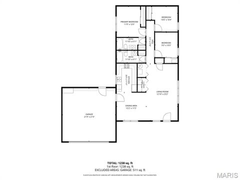 Tiny photo for 309 Wilson Street, Wentzville, MO 63385 (MLS # 26057056)