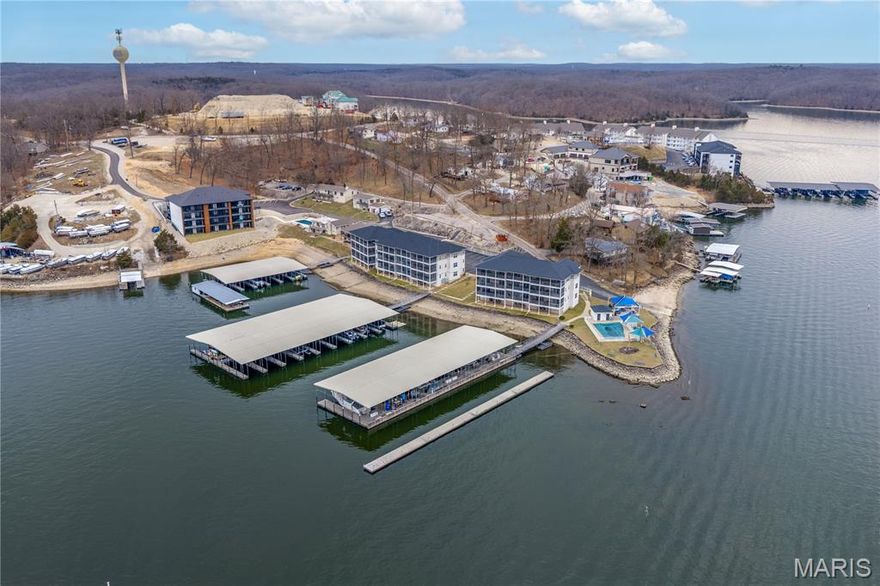 Welcome to your perfect lake getaway at Robins Resort, ideally located at the 1-mile marker of the Grand Glaize arm of Lake of the Ozarks in Osage Beach. This beautifully updated 2-bedroom, 2-bathroom main-level condo offers convenience, comfort, and incredible lake views—all in one exceptional package. Enjoy a main-level unit with easy access (no stairs). A 12 x 30 boat slip is included, with a boat ramp and trailer storage located on property. Enjoy stunning lake views from your private screened-in porch! This unit is ideal for weekend getaways or a strong investment property. Additionally, this unit is fully furnished – ready for immediate enjoyment or rental! Recent Updates & Improvements: This condo has been thoughtfully updated and meticulously maintained to include a new refrigerator, range, over-the-range microwave, dishwasher, washer/dryer, hot water heater and new roof on the building just to name a few! Whether you’re looking for a peaceful personal retreat or a fully equipped investment property in one of the lake’s most desirable locations, this Robins Resort condo checks every box. Schedule your showing today and start enjoying lake life this season!