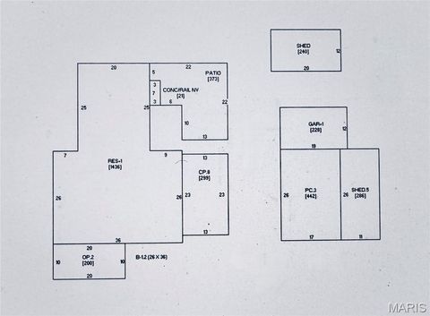 Tiny photo for 2800 S Carolina Street, Louisiana, MO 63353 (MLS # 26029422)