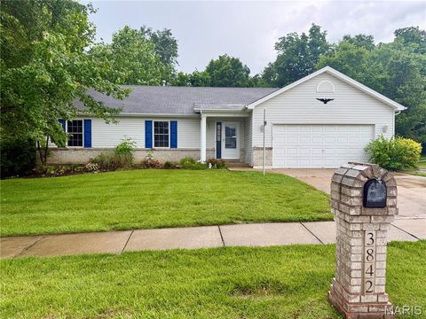 Photo of 3842 Bedford Pointe Drive, Wentzville, MO 63385 (MLS # 26029737)