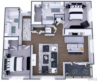 Tiny photo for 226 E Lockwood Avenue #309, St Louis, MO 63119 (MLS # 26057524)