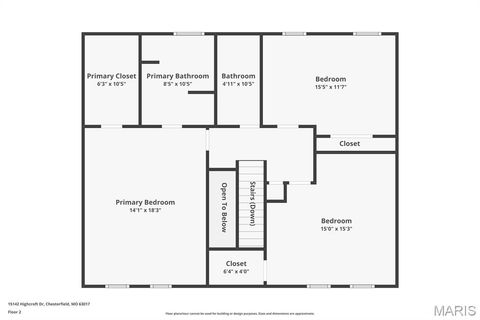 Tiny photo for 15142 Highcroft Drive Drive, Chesterfield, MO 63017 (MLS # 25081705)