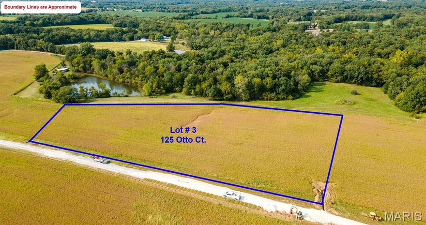 Lot 3 of Hunter Hill (125 Otto Court): Embrace the perfect blend of convenience and tranquility with this 5-acre lot, just 15 minutes from the city of Troy. Featuring extensive road frontage along Otto Court, this property offers easy access and ample visibility. Enjoy a serene pond view and the privacy of backing to a secluded lot. With the flexibility to bring your own builder, this lot provides an excellent opportunity to create your dream home in a picturesque setting.

SUBDIVISION ROAD (OTTO CT) WILL BE UPGRADED TO ASPHALT MILLINGS. WORK TO BE DONE BY END OF SUMMER/EARLY FALL 2026