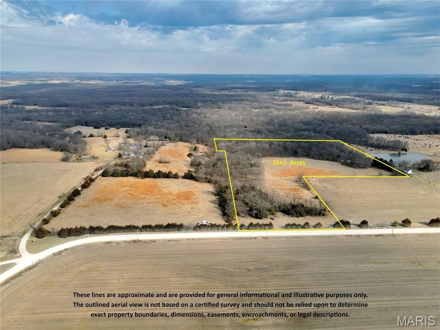 Discover the perfect blend of privacy, convenience, and exceptional potential on this stunning and versatile 15+/- acre property. County water and electricity are available at the road, making this tract well-suited for your dream home or weekend retreat. Enjoy premier hunting opportunities with the property bordering the beautiful 1,831 Acre Ranacker Conservation Area—expanding your access to nature and wildlife. Ideally situated just 13 minutes North of Bowling Green and only 26 minutes South of Hannibal, this location offers peaceful seclusion while remaining within easy reach of shopping, dining, and essential services. The land lays exceptionally well, presenting multiple prime building sites with outstanding privacy.