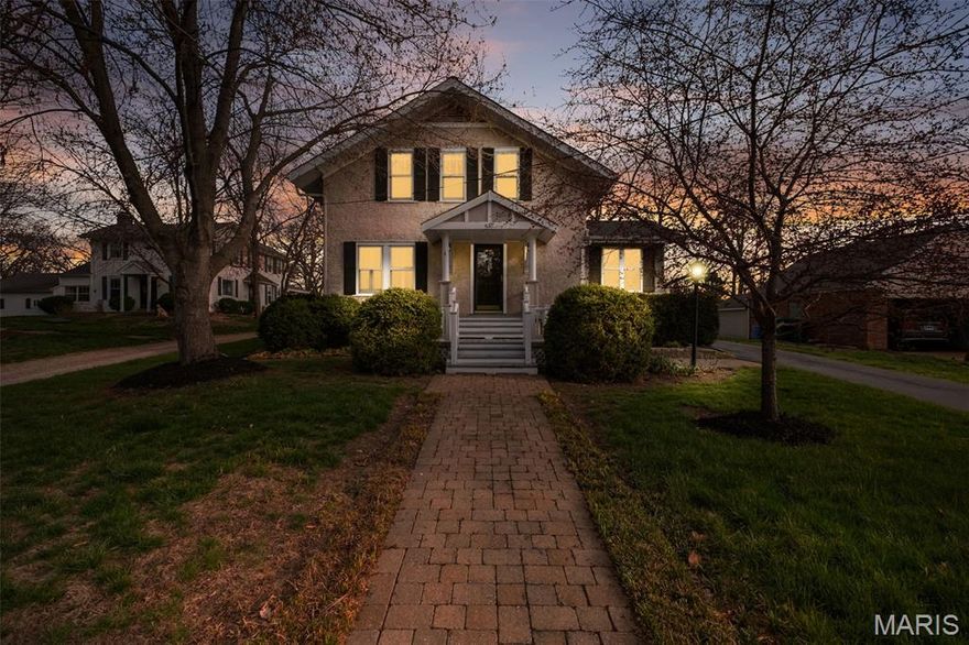After more than 40 years with the same owner, 617 Lee Avenue offers a rare chance to own a true piece of Webster Groves. Set on a generous lot in the heart of Webster Groves, this classic craftsman delivers the charm, space, and livability people are searching for right now. Inside, you’ll find warm, inviting spaces filled with natural light and a layout that just works—from the country cottage kitchen with a custom banquette for easy, everyday dining to the spacious family room designed for gathering. A standout feature is the main-level office filled with light—perfect for working from home without sacrificing style. The primary suite offers the space and comfort buyers rarely find in homes of this era, creating a true retreat at the end of the day. Out back, the covered porch extends your living space and sets the tone for relaxed evenings, while the firepit and yard offer room to unwind or entertain. For anyone who needs space to create or tinker, the two-car garage with attached workshop is a major bonus. And the location is exactly where you want to be—just minutes from Old Webster’s shops and restaurants, all while being part of a block known for its pride of ownership. This is quintessential Webster Groves, with the space and features today’s buyers don’t want to compromise on—ready for its next chapter.