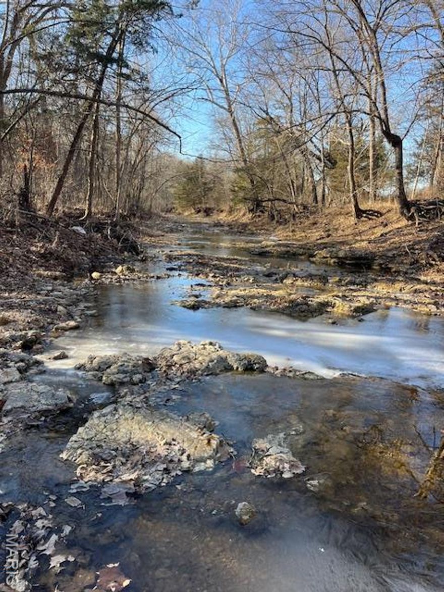 Nestled & hidden off the highway & beyond the double blue gates, you will find this gem of a property offering 96 acres of hunting & recreation. There's approximately 6 acres open for some grazing or food plots. A number of established trails invite you to take a scenic tour showcasing the natural beauty & wildlife. Your choice to either walk or grab the ATV following the trails as they guide you to the food plots or down to the bottom ground where you meet up with Kenser Creek. In the bottom you have large rock formations challenging you to climb the hillside or perhaps walk along the creek listening to the water as it cascades over the different slab rock variations. The homestead includes an earth or berm home. Built in 1983, it offers 1,596 sq ft, 3 bedroom/2 1/2 bath. A 4th bedroom (non-conforming) allows for additional storage & sleeping accommodations. A large living room showcasing a stone wood burning fireplace to keep you warm & cozy on those cold winter nights. A kitchen/dining combo allows for ample dining & includes all the appliances with a closet containing the washer/dryer close by. Just outside there's a 14'x20' storage building with an attic for additional storage. A 24'x25' garage/shop with a 10' lean-to. Give me a call today & I'll show you what might become your favorite place.