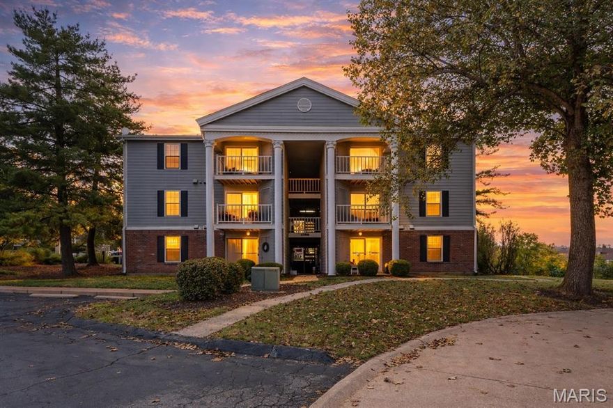 Welcome to this beautifully maintained 2-bedroom, 2-full bathroom condo in the heart of Creve Coeur! Located on the desirable third floor, this well-kept unit offers privacy, natural light, and easy, low-maintenance living in a fantastic community setting. Step inside to find updated finishes throughout, including stylish LVP flooring that flows seamlessly through the main living areas. The spacious layout provides comfortable living and dining space, perfect for relaxing or entertaining. The kitchen and bathrooms have been thoughtfully maintained, and the home features a newer furnace and water heater for added peace of mind. Enjoy the convenience of stackable laundry in the unit no trips to a shared laundry space needed. Both bedrooms are generously sized, with two full hallway bathrooms offering flexibility and convenience. The community amenities include access to a pool, ideal for enjoying warm Missouri summers. Rentals are allowed, making this condo a great option for both owner-occupants and those looking to add a solid property to their investment portfolio. This move-in ready condo combines comfort, updates, and a prime location close to shopping, dining, and major highways. Don’t miss the opportunity to own a well-cared-for condo in one of Creve Coeur’s most desirable areas!