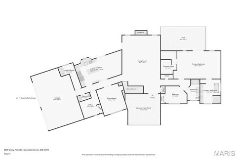 Tiny photo for 2279 M- Stony Point Drive, Mountain Grove, MO 65711 (MLS # 26030466)