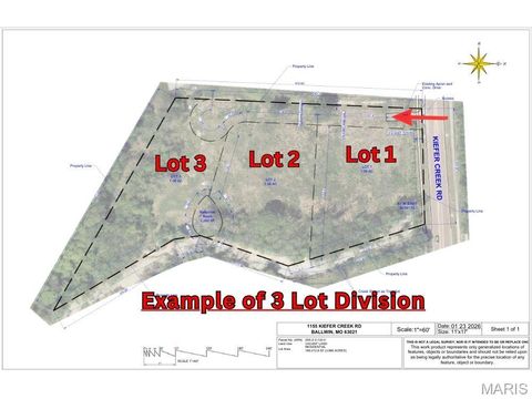 Tiny photo for 1155 Kiefer Creek Road, Ballwin, MO 63021 (MLS # 26004750)