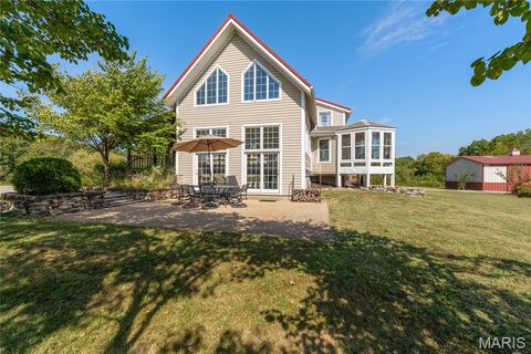 Tiny photo for 507 Leach Branch Road, Hermann, MO 65041 (MLS # 26018927)