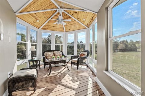 Tiny photo for 507 Leach Branch Road, Hermann, MO 65041 (MLS # 26018927)