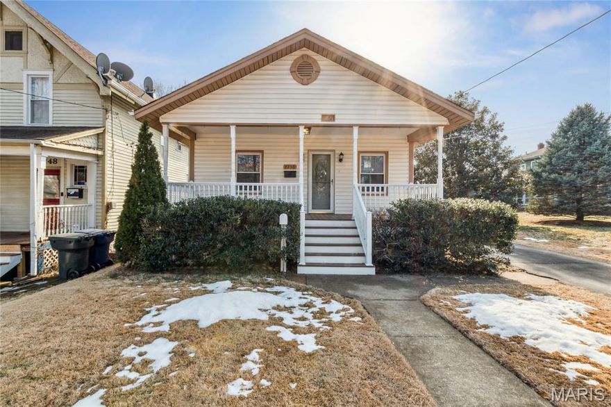 This charming bungalow offers two bedrooms, providing ample room for comfort and relaxation. The home includes one modern bathroom that has been completely renovated. The bathroom features a brand-new tub, updated vanity, new toilet, and contemporary faucets, ensuring a fresh and inviting space. The property boasts a updated electrical system
The kitchen is adorned with granite countertops and equipped with new appliances, offering a modern culinary experience. Throughout the home, durable vinyl flooring has been installed, creating a cohesive and low-maintenance living environment. A detached one-car garage provides off-street parking for added convenience. The entire residence has been freshly painted, making it move-in ready and appealing to prospective homeowners.