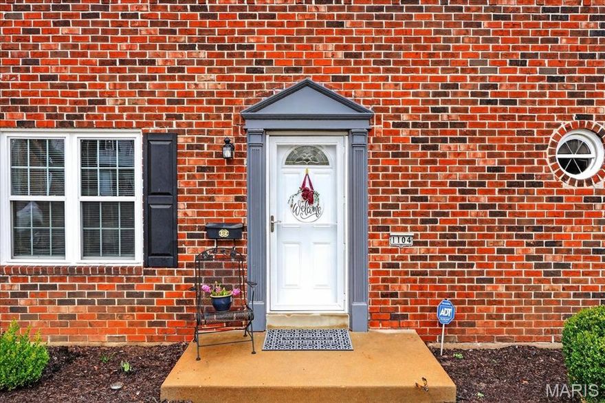 Absolutely adorable 3-bed, 2.5-bath, 1,736 sqft all-brick townhome. Ready to move in for sure! Fully remodeled with a spectacular kitchen!! Stainless appliances, Fridge stays! Solid surface counters and lots of cabinet space, too! Tile backsplash. The kitchen opens to the den, which features a gas fireplace. The family room is sunken to give a greater feeling of space. Separate dining too! All the flooring is beautiful luxury vinyl. Large primary bedroom! A walk-in closet is organized to store all of your clothes.   Check out the room sizes! 2 more spacious bedrooms and another updated, full bath. Fresh Paint, carpet, and Windows! Full basement with laundry, Washer/Dryer stay! Private backyard with 6 ft privacy fence. 2 reserved parking spaces w/extra guest parking. Pool access, basketball & tennis courts. Exterior maintenance, water, sewer, trash & lawn care included! HVAC, HOT WATER, GARBAGE DISPOSAL 2-years. Sewer line repaired/fixed in 2022.
