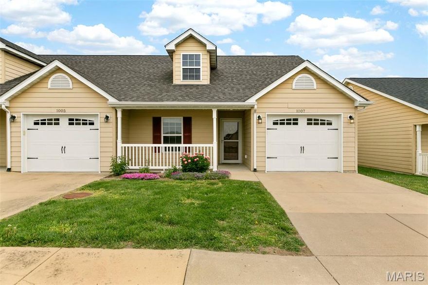 Welcome to easy, peaceful living in this beautifully maintained 55+ community! This charming one-level home offers 2 bedrooms, 2 bathrooms, and a 1-car garage, all designed for comfort and convenience.

One of the true highlights is the sunroom, where you can take in the beautiful wooded view and enjoy a quiet, peaceful setting. It’s the perfect spot for your morning coffee or to unwind at the end of the day. With the low-traffic road behind the home, it truly feels like your own private retreat. 

The home is handicap accessible and thoughtfully laid out for easy living. You’ll love the brand new fresh paint throughout, giving the home a clean and updated feel. And even better, the washer and dryer stay with the home, making your move-in that much easier!

Convenience is everywhere here, even the mailbox is just steps from the home. The community itself offers so much with a welcoming clubhouse that regularly hosts fun events like bingo, card games, and potlucks, along with a fitness area to stay active. As an added perk, the fire department comes out once a year to change smoke alarm batteries for residents.

This is more than just a home, it’s a lifestyle filled with comfort, community, and peace. Don’t miss your chance to enjoy it! **Garage door panels were recently damaged during move-out and are scheduled to be replaced in early May** Showings start 4/17