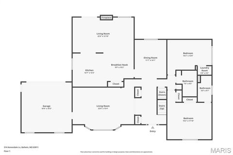 Tiny photo for 314 Annondale Lane, Ballwin, MO 63011 (MLS # 26001776)