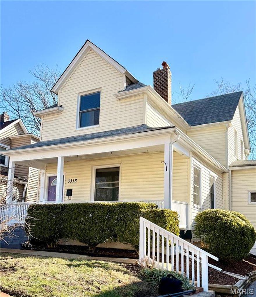 Est 1903 Spacious Maplewood 2-story home with bright and wide open main floor plan. This 4 bedroom 2 bath classic Maplewood beauty has loads of opportunity and all just steps away from the fantastic shopping and dining in downtown Maplewood. The first floor has a bright and cheerful living space and extra large kitchen dining combo. Main floor laundry and bathroom right off the kitchen with access to the peaceful backyard. Upstairs you’ll find three more bedrooms and a charming full bathroom with a claw foot tub. Walk to all the best that Maplewood has to offer and easy access to highways, Clayton and downtown.