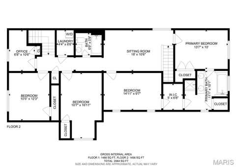 Tiny photo for 332 Newport Avenue, Webster Groves, MO 63119 (MLS # 26038870)