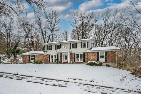 Tiny photo for 135 Greentrails Drive S, Chesterfield, MO 63017 (MLS # 25077646)