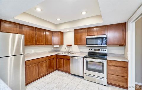 Tiny photo for 927 Claytonbrook Drive #3, Ballwin, MO 63011 (MLS # 25080409)