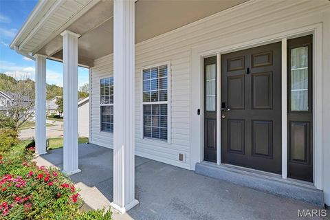 Tiny photo for 586 Brook Meadow Drive, Ballwin, MO 63021 (MLS # 25066384)