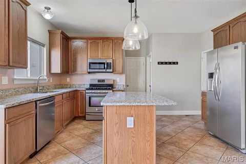 Tiny photo for 586 Brook Meadow Drive, Ballwin, MO 63021 (MLS # 25066384)
