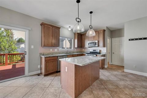 Tiny photo for 586 Brook Meadow Drive, Ballwin, MO 63021 (MLS # 25066384)
