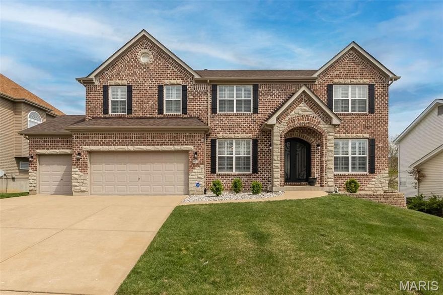 Gorgeous home in a great subdivision with so many standout details. The formal dining room features a beautiful coffered ceiling and custom paneling. The spacious family room includes a stone and brick fireplace with built-ins on both sides and a bay window that brings in great natural light.The kitchen offers plenty of cabinet space, granite countertops, a center island, and a pantry. There’s also a nice-sized main floor laundry room. Step out from the breakfast room to a deck overlooking the fenced backyard.Upstairs, you’ll find a great loft area. The primary suite is spacious with a tray ceiling, walk-in closet, and a beautiful bath. Two bedrooms share a bath, while another has its own private bath.The finished lower level includes a full bath, rec room, bedroom (currently used as a walk-in closet), and a kitchenette—perfect for extra living space or guests.Close to shopping, restaurants, and highways. Subdivision pool and hot tub included. Showings start Friday 4/10 at 2 pm!