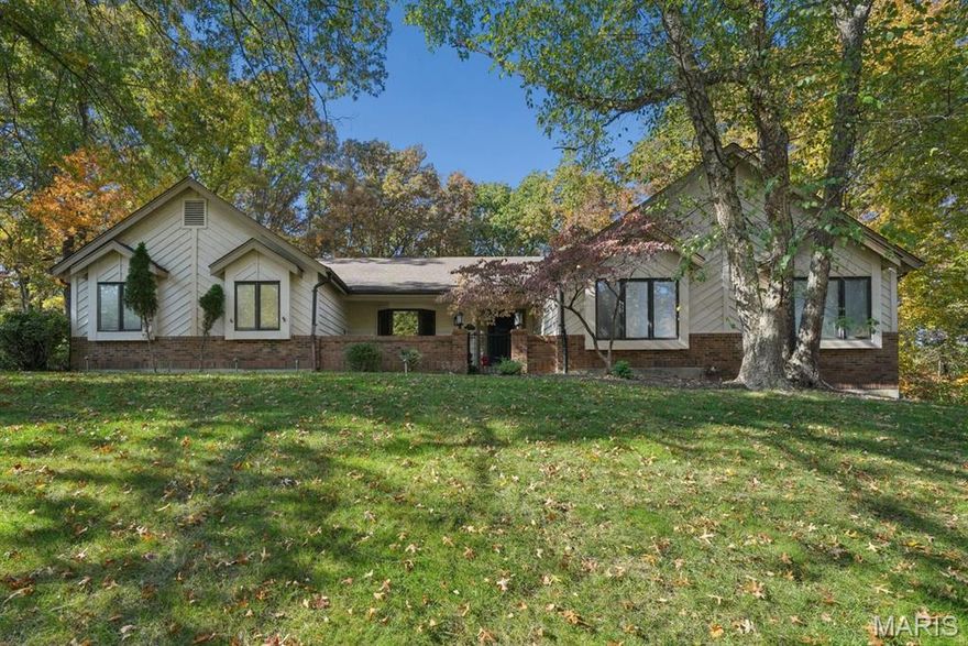 Nestled at 519 Black Canyon CT in the heart of Wildwood, this 5 bedroom, 5 bath, single-family residence presents a unique opportunity. Constructed in 1988, this property offers a canvas upon which to create your ideal living space. Two master suites make multi generational living a breeze or just a wonderful guest retreat.  The large kitchen with center island still leaves room for a table and the open floor plan can lead you into the spacious family room as well as separate dining room. The finished basement adds another large living room, additional master suite, kitchenette, smaller rooms for an office or movie room and lots of storage! Seize the chance to transform this single-family residence into your personal haven.