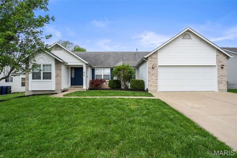 Photo of 815 Whisper Creek Court, Wentzville, MO 63385 (MLS # 26023320)