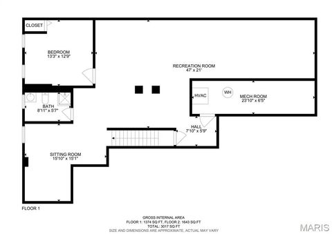 Tiny photo for 815 Whisper Creek Court, Wentzville, MO 63385 (MLS # 26023320)
