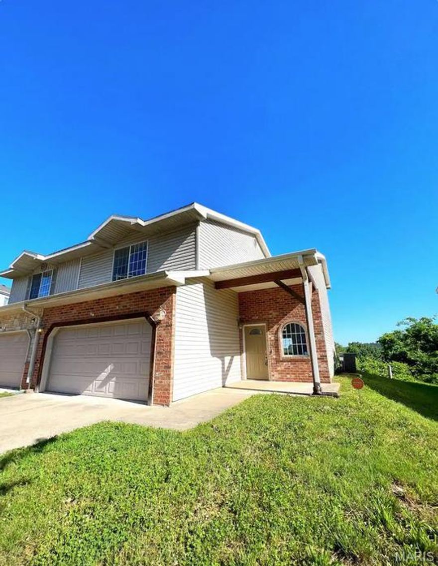 Check out this charming 3-bedroom, 2.5-bath condo offering low-maintenance living in a prime location! Featuring a small yard, one-car garage, and additional driveway parking, this home is designed for comfort and convenience. The open-concept layout flows seamlessly from the kitchen to the living and dining areas—perfect for everyday living or entertaining. All bedrooms are located upstairs, including a roomy primary suite, with the laundry area conveniently nearby. A half bath downstairs adds extra functionality for guests. Currently operating as a successful short-term rental/Airbnb, this property offers a great investment opportunity and can be taken over by the new owner. Ideally located near Fort Leonard Wood, just off I-44, and within easy reach of St. Louis and Springfield.