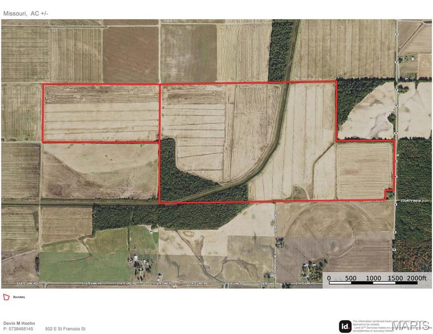New Listing! Located on the Missouri/Arkansas line, just outside of Naylor, Missouri sits this 368 acres m/l. Consisting mostly of Tuckerman Fine Sandy Loam this farm has the ability to stay diverse in the crop rotation with 325 FSA tillable acres m/l out of the 368 m/l. With three operable wells and the farm being leveled, this farm has the ability to be highly productive year in and out. The farm is currently rented for this year @ $225.00 per tillable acre, but could be negotiated if the new buyer would have interest in farming themselves. With being able to back up water on this farm also, it allows for possible duck hunting opportunities/income if desired. This is certainly a chance to own some highly productive Missouri farmland. The farm has currently been being rotated with rice and beans.
