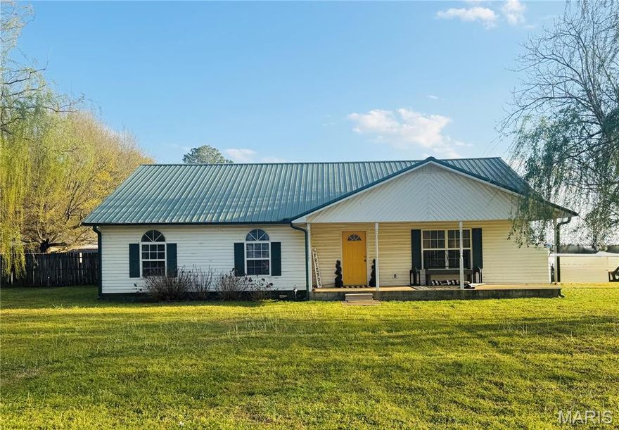 The hard to find four bedroom two bath home is now available. It offers a nice open living room, dining area, and kitchen. The utility room has a washer/dryer hookup and there is an additional hook up in the bathroom. You have options. New central heat and air was installed in 2025. Detached 720 sq ft garage building with plumbing and electricity. Large backyard, corner lot, located in a family friendly neighborhood. Josephine Jones Addition. Senath Hornersville School District. Lot Size 101.17X136.40