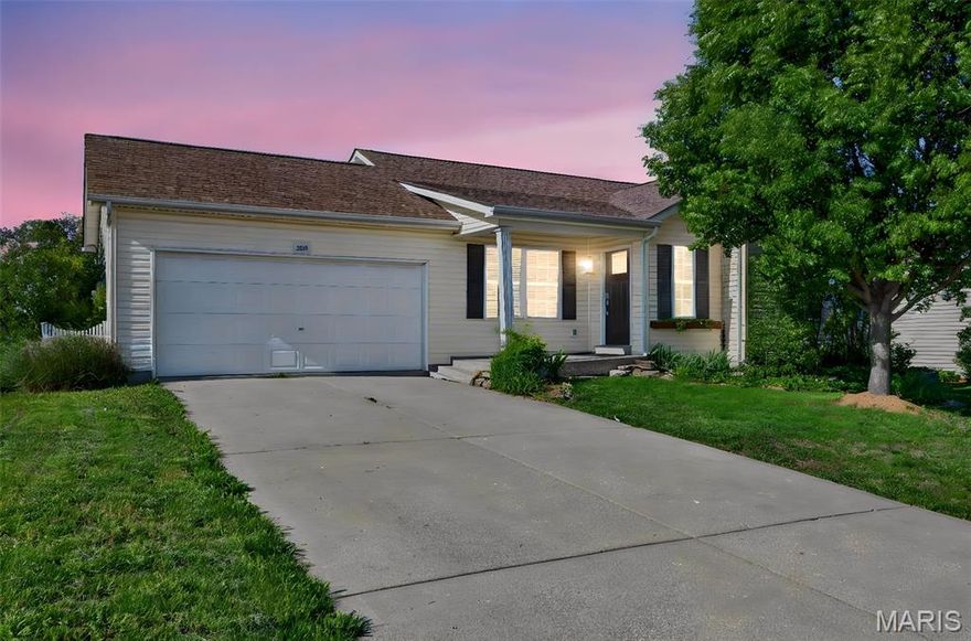 Your new ranch home offers the convenience of main level living with additional space to grow! The main floor features 3 spacious bedrooms and 2 full bathrooms along with vaulted ceilings that create an open and airy feel throughout the main living area. Durable vinyl flooring flows though the main living spaces while the bedrooms offer the comfort of carpeting. The partially finished walk out basement includes an additional true bedroom, rec room, ample storage space and a full bathroom rough in ready for future bathroom plans.  Washer and dryer hook ups are available on the main level for an added convenience. Step outside to enjoy the generous sized deck overlooking the backyard, ideal for relaxing or entertaining. Under the deck is a good-sized concrete pad too. This home is ready for you!