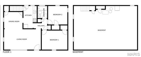 Tiny photo for 9169 Newby Street, Bellefontaine Nghbrs, MO 63137 (MLS # 26033849)