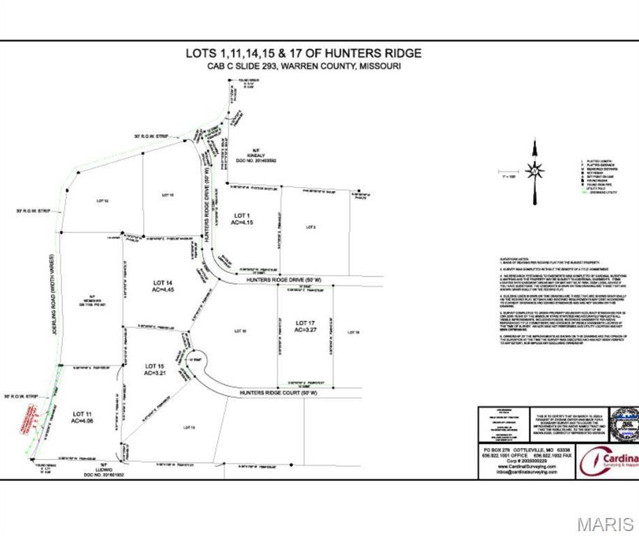 Lot 11 and Lot 15 Hunters Ridge