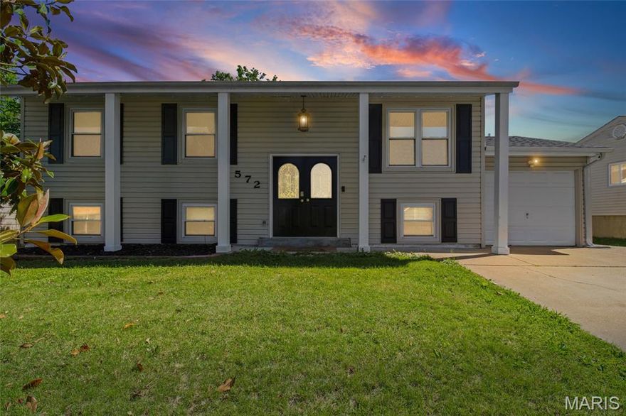 Move-In Ready and packed with space, comfort, and charm! This beautifully maintained 4-bedroom, 2-bath home has everything you’ve been looking for. The main level welcomes you with gorgeous hardwood floors, a bright and inviting living room, and a stylish kitchen featuring stainless steel appliances. You’ll also find 3 spacious bedrooms and a full bath conveniently located on the main floor. The finished lower level offers the perfect extension of living space with a large entertainment area, a private 4th bedroom, and a second full bathroom, ideal for guests, or home office. Step outside and fall in love with the covered deck, the perfect spot to enjoy your morning coffee or host family and friends. The level fenced backyard provides plenty of space for kids, pets, and outdoor fun. Complete with a 1-car garage and located close to highways, shopping centers, and schools, this home combines convenience, functionality, and comfort in one package. Don’t miss your chance to call this one home!
