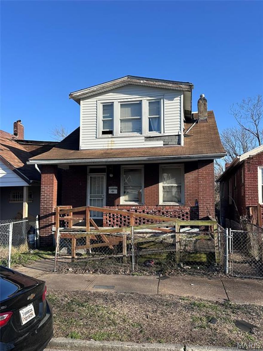 Don't miss this three bed, three full bath home in the historic College Hill neighborhood! There's already a tenant in place, making this a great investment! The main level consists of a living room, dining room, kitchen and bathroom. Upstairs you'll find each of the bedrooms and another bathroom. The basement is left unfinished with the exception of an additional full bath. The price reflects the current condition of the property. Garage in rear will likely need to be torn down, as it is not usable. Tenant is month to month currently paying $900/month and is responsible for all utilities and maintenance. Home to be sold "as-is" and can not be viewed without an accepted contract. Seller is a licensed real estate agent.