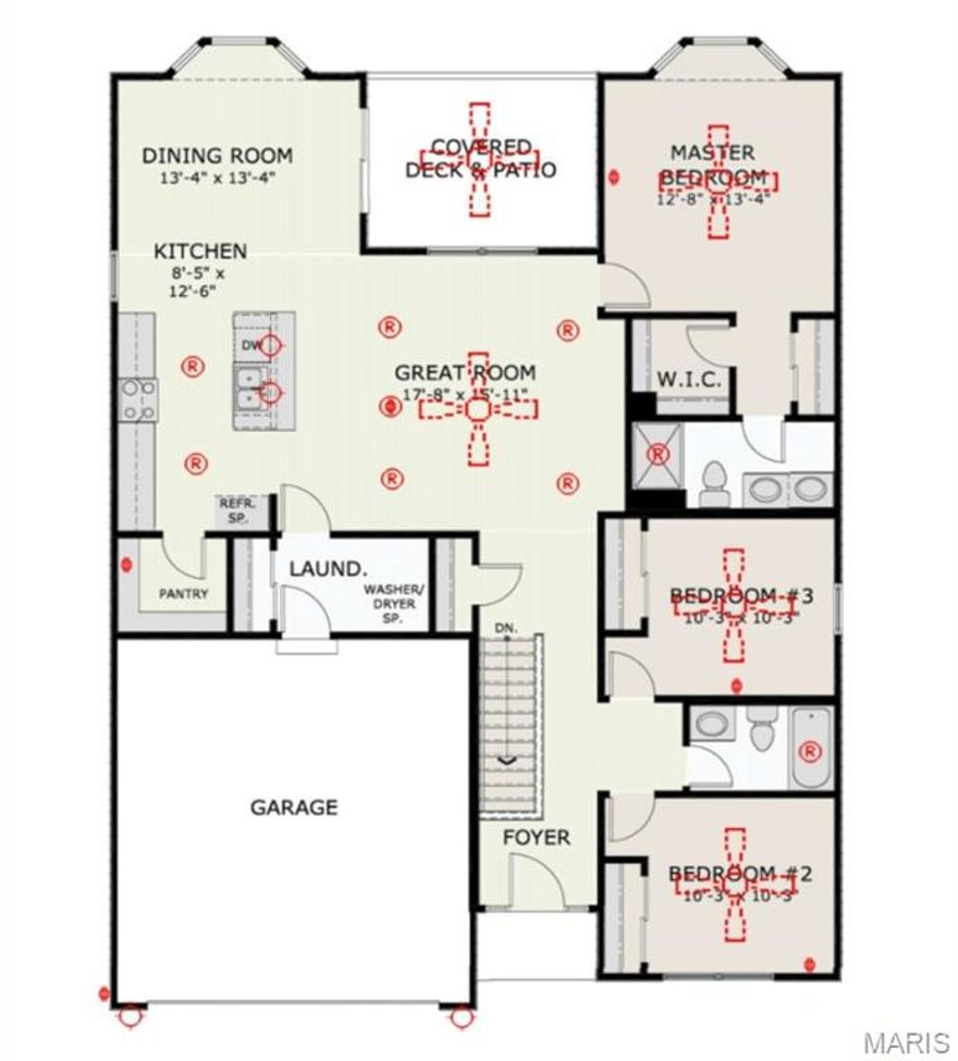 Charming 3-Bedroom Ranch Backing to Woods and Open Space

Step into this beautifully maintained 3-bedroom, 2-bath ranch home offering comfort, quality, and convenience. The inviting open floor plan features a bright dining area with a bay window, perfect for natural light and scenic views. The spacious primary suite includes its own bay window, a large walk-in closet, and a private bath.

Enjoy outdoor living on the covered composite deck, overlooking peaceful wooded views and open space to one side of the property—no immediate neighbors! The home also includes a 2-car garage, main-floor laundry, and a walk-out basement with a full rough-in bath and concrete patio pad, ready for future finishing.

Built with quality in mind, this home offers architectural shingles, upgraded maintenance-free siding, and a whole-home insect protection system for peace of mind against bugs and termites. Additional features include a range hood, total electric utilities, and a thoughtfully designed layout ideal for easy living.
located in  the Northwest school district. Time to set up your private tour?  additional pictures coming
