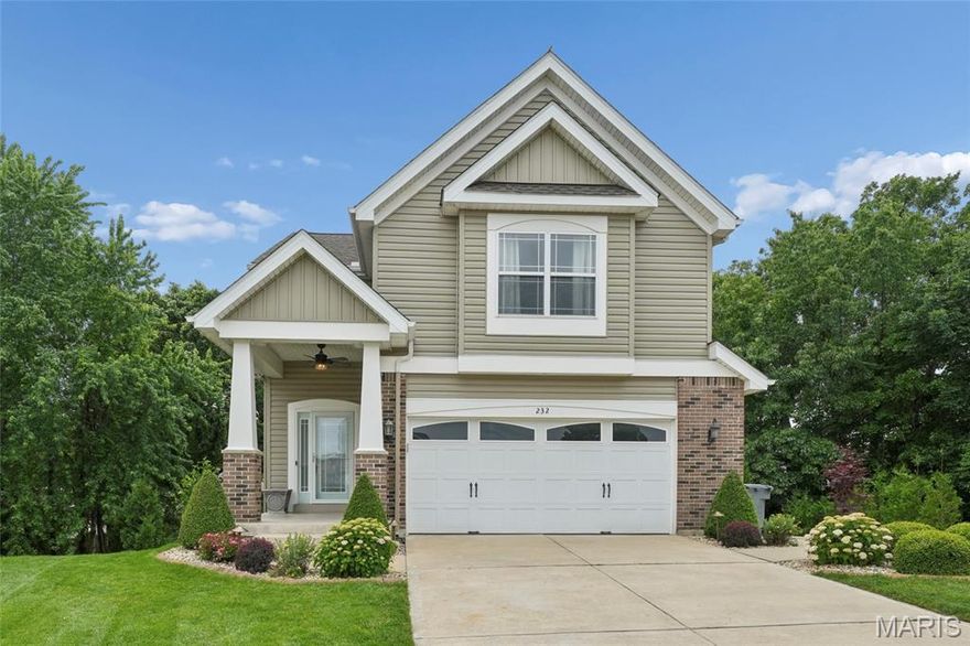 This charming 2 story home shines from the moment you arrive, with gorgeous landscape lighting and a fenced, private back yard lined by mature trees — the perfect blend of curb appeal and privacy. A full sprinkler system keeps everything lush with zero hassle. Inside, the bright open floor plan features new engineered wood floors throughout the main level, stainless steel appliances, and a sleek new quartz countertop elevates the kitchen with modern style. Just off the main living area, the maintenance free deck and pergola with retractable screens creates a true indoor outdoor oasis perfect for entertaining, relaxing, or enjoying quiet evenings at home. Upstairs, the primary ensuite offers a spacious retreat with a walk in closet, double sinks, and a bathroom with a separate shower and tub. Two additional nicely sized bedrooms, a hall bath, and a dedicated laundry room — a feature you’ll absolutely love — complete the upper level. The finished walk out lower level expands your living options with flexible space for work, play, or guests, plus direct access to a patio. A roughed in half bath gives you room to customize. Major updates include a new roof and new siding on two sides in 2024, adding value and confidence for years to come. Modern upgrades, private outdoor living, and a floor plan that fits every lifestyle!