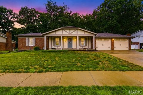 Photo of 537 Huntercreek Ridge Court, Des Peres, MO 63131 (MLS # 26035919)