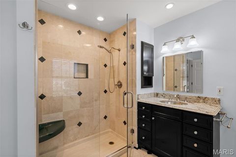 Tiny photo for 1855 Ironstone Road, Des Peres, MO 63131 (MLS # 26019047)