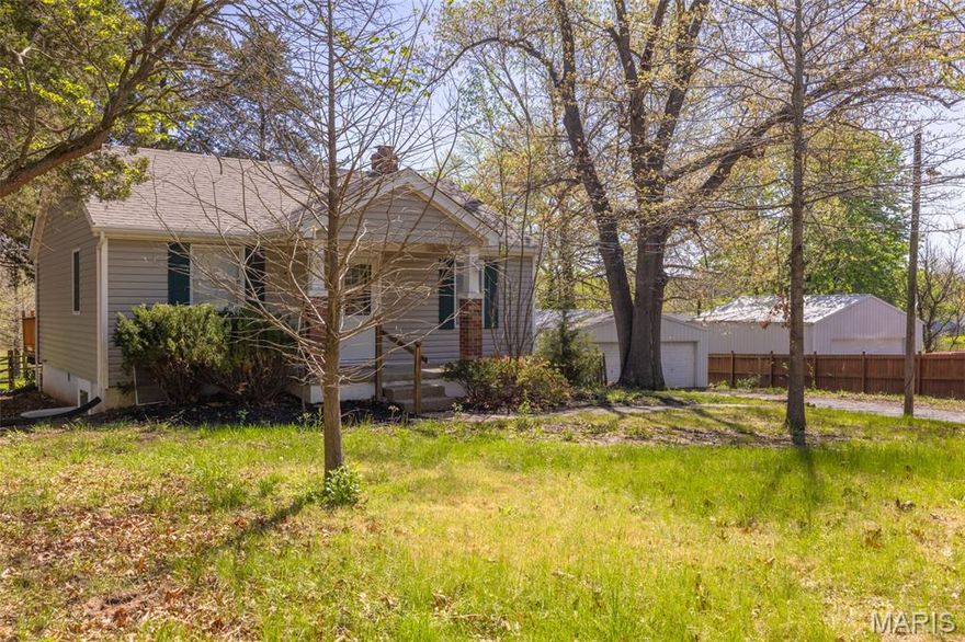 Open House Saturday April 18th, noon to 1pm! Love where you live, enjoy the best of both worlds in this cozy bungalow style home offering a country setting on 1/2 acre while remaining close to town. Kitchen has been fully updated with new cabinets, counters, fixtures and appliances. Breakfast room, sunporch that fills the space with natural light, walkout basement, deck, oversized detached 2 car garage with ample storage or workspace. Chicken coop or dog kennel with small building. Roof and gutters were replaced in September 2024, furnace, central air and water heater have been replaced approximately in the last 5 years, according to previous listing information. This property is beautiful and has lovely views off the back deck. Seller has the Warrenton Occupation inspection done. HAs a transferable warranty on the basement work. There was a second bathroom in the basement and the plumbing is still stubbed in. Buyer is welcome to have inspections done for their peace of mind, but seller does not want to make any additional repairs. Schedule your appointment today! Showings to start Saturday the 18th at the open house.